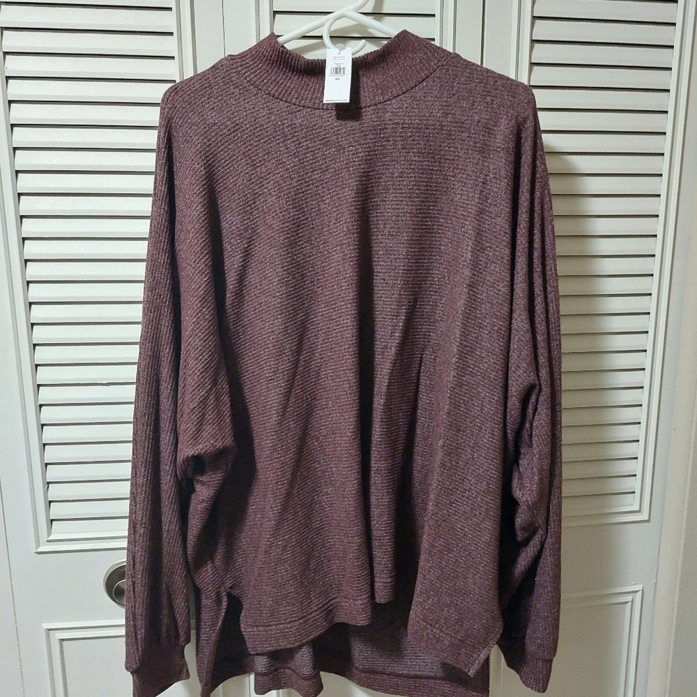 Banana Republic Sweater -Long Sleeve-Tunic- Burgundy